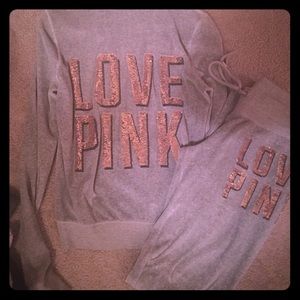VS PINK Sweat Set