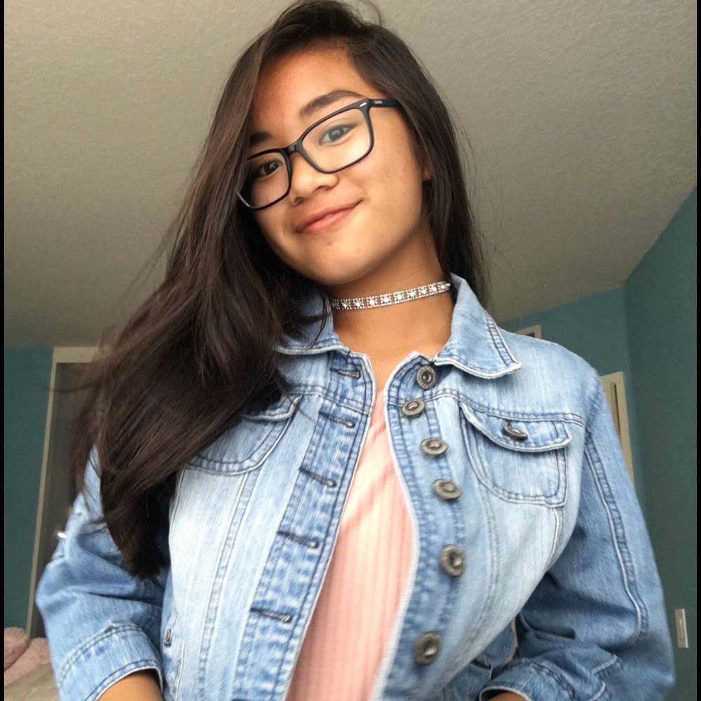 light cropped jean jacket // highway jeans