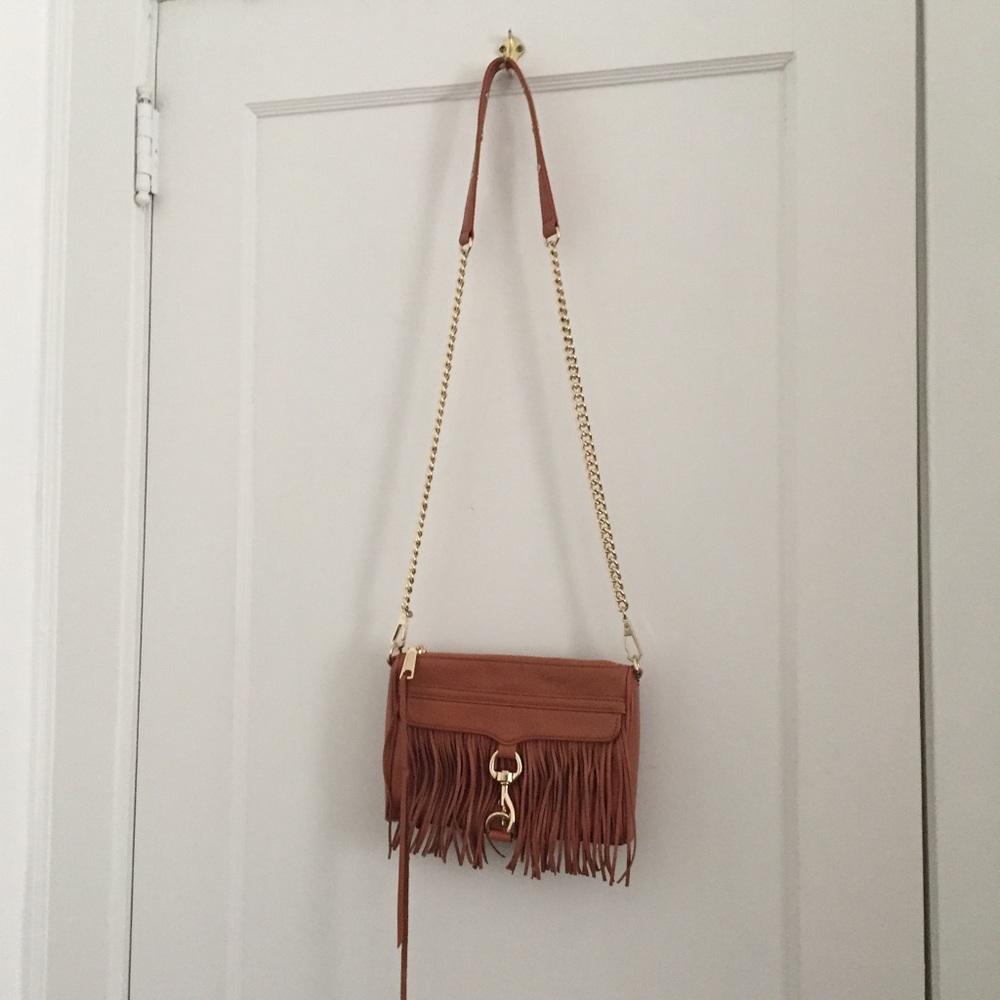 Rebecca Minkoff Mini MAC Cross-body with Fringe
