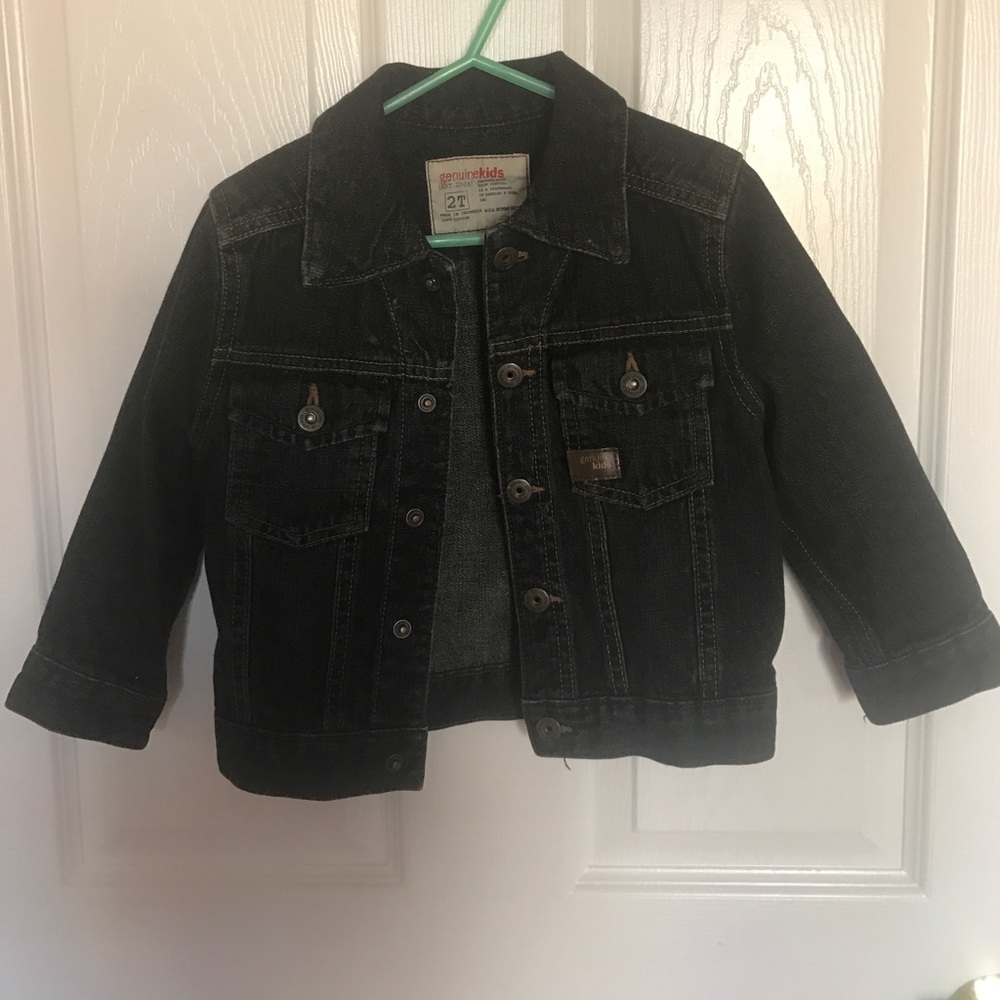 Toddler jean jacket