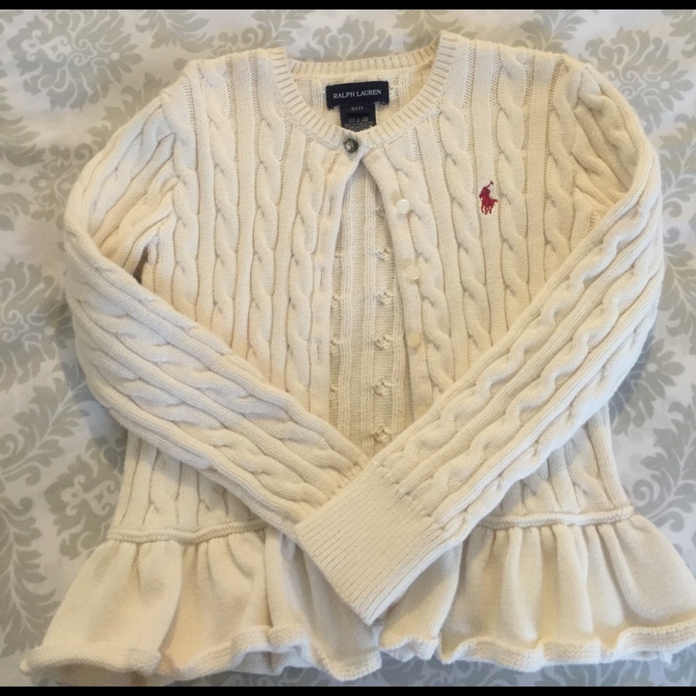 Ralph Lauren button sweater