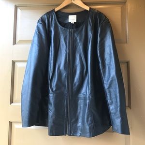 Real leather jacket