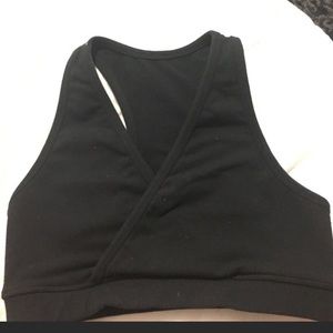 Black lululemon bra