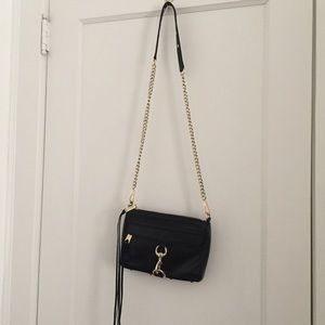 Classic Black Rebecca Minkoff Mini MAC Cross-body