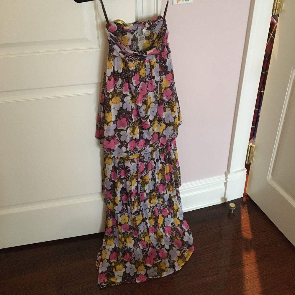 Beautiful floral Diane Von Furstenberg Maxi dress