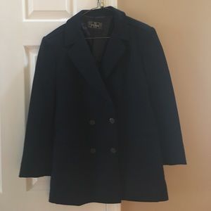 Navy blue blazer, Fendi