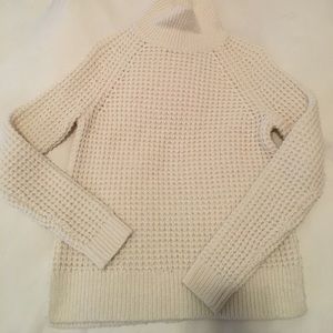 Textured Turtleneck Sweater