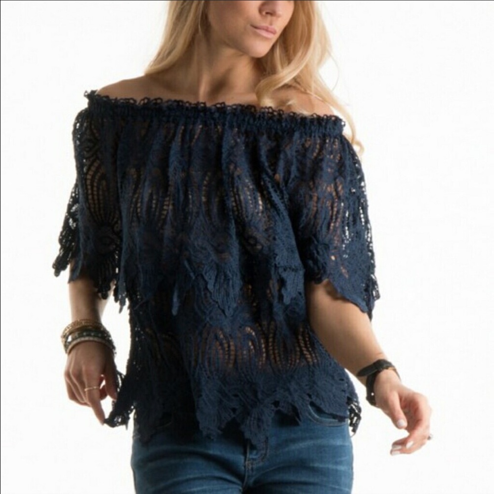 Crochet off shoulder lace - Picture 3 of 5