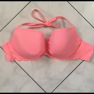 Victoria Secret Coral Bathing suit Top