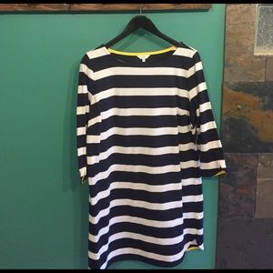 Nautical knee length dress