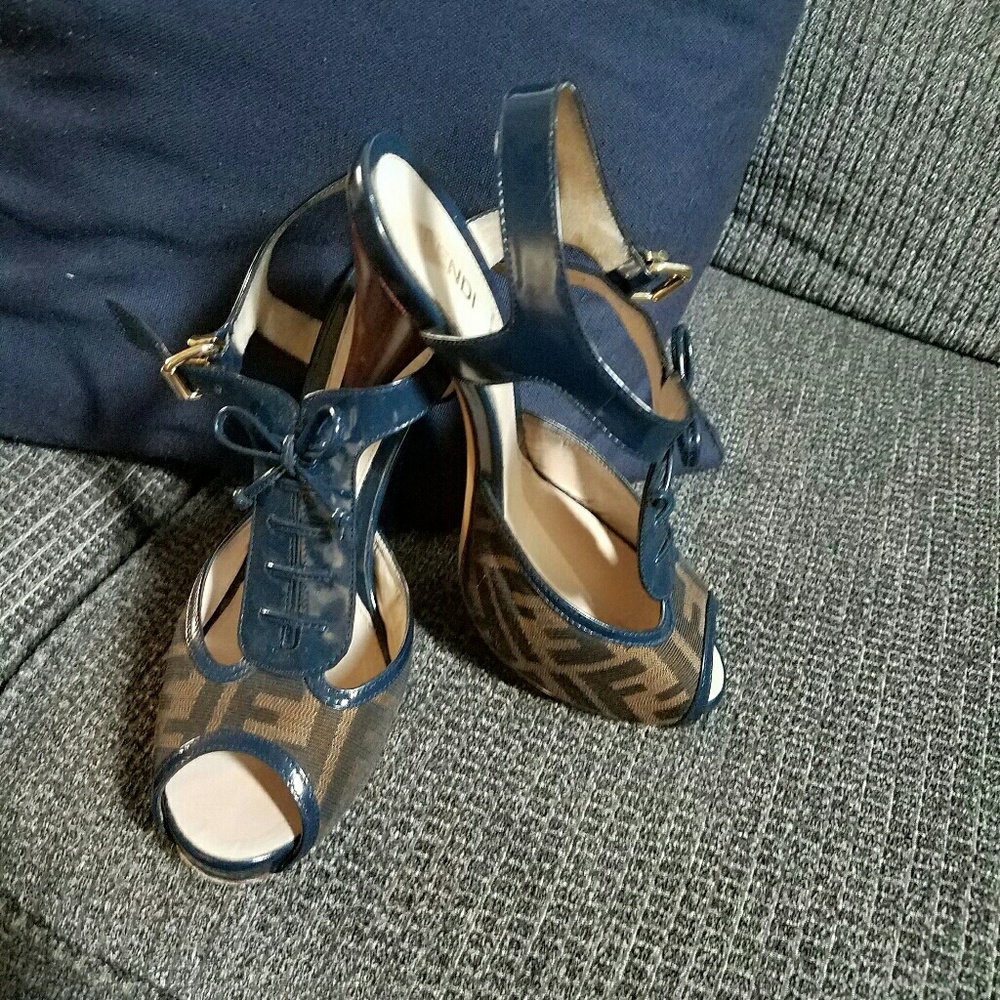 Authentic Fendi Heels