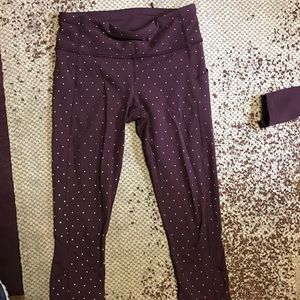 Reflective running tights