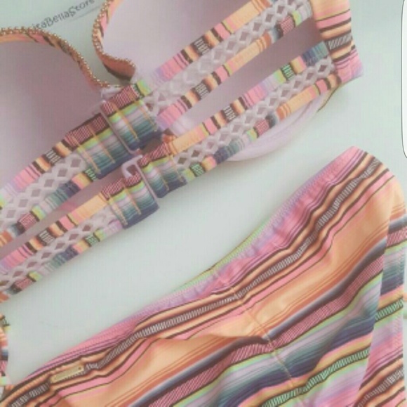 Victoria's Secret 36D MEDIUM BIKINI BUNDLE NWT