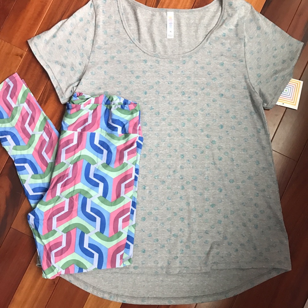 Lularoe NWT XL CLASSIC AND TC LEGGINGS