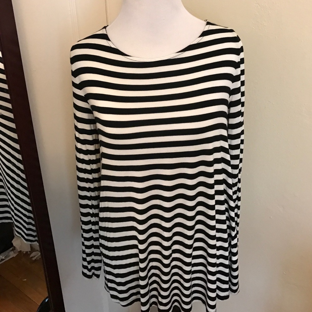 Gap Striped Drapey Long Sleeve