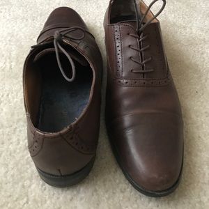 Original Penguin Men's Captoe Dress Shoes Brown 12