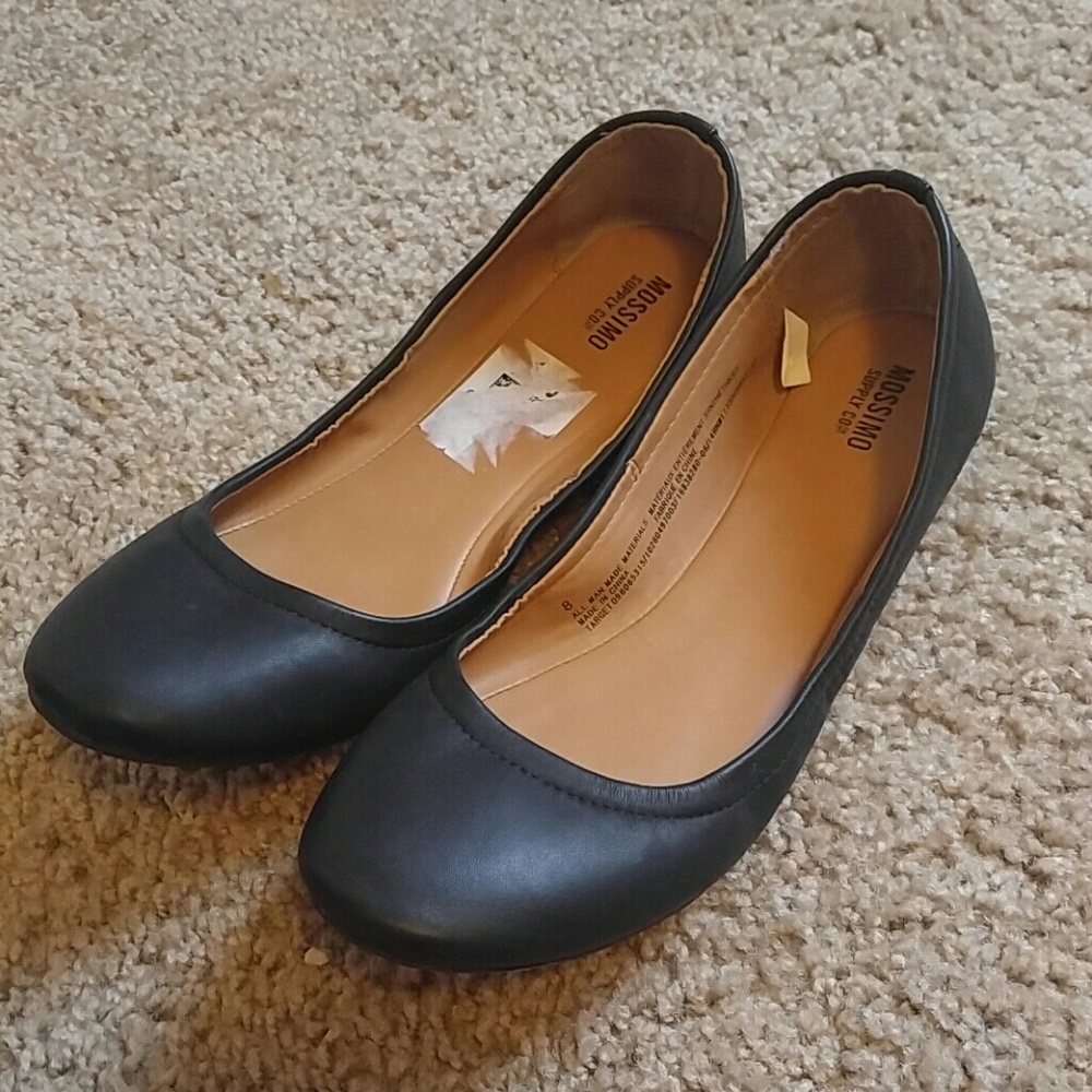Black Mossimo Flats