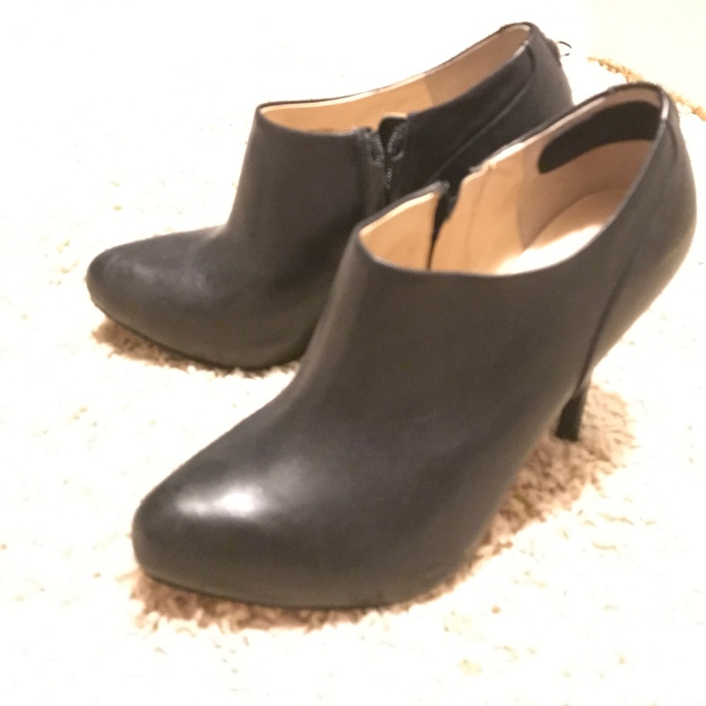 Ivanka Trump black booties