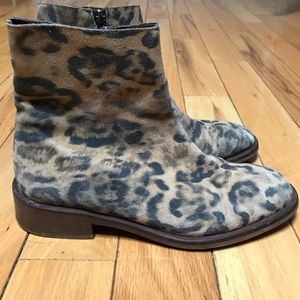 Topshop Leopard Boots
