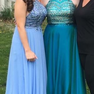 Jovani 00-6 (has a corset back)