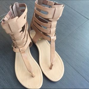 Tan Gladiator Sandals