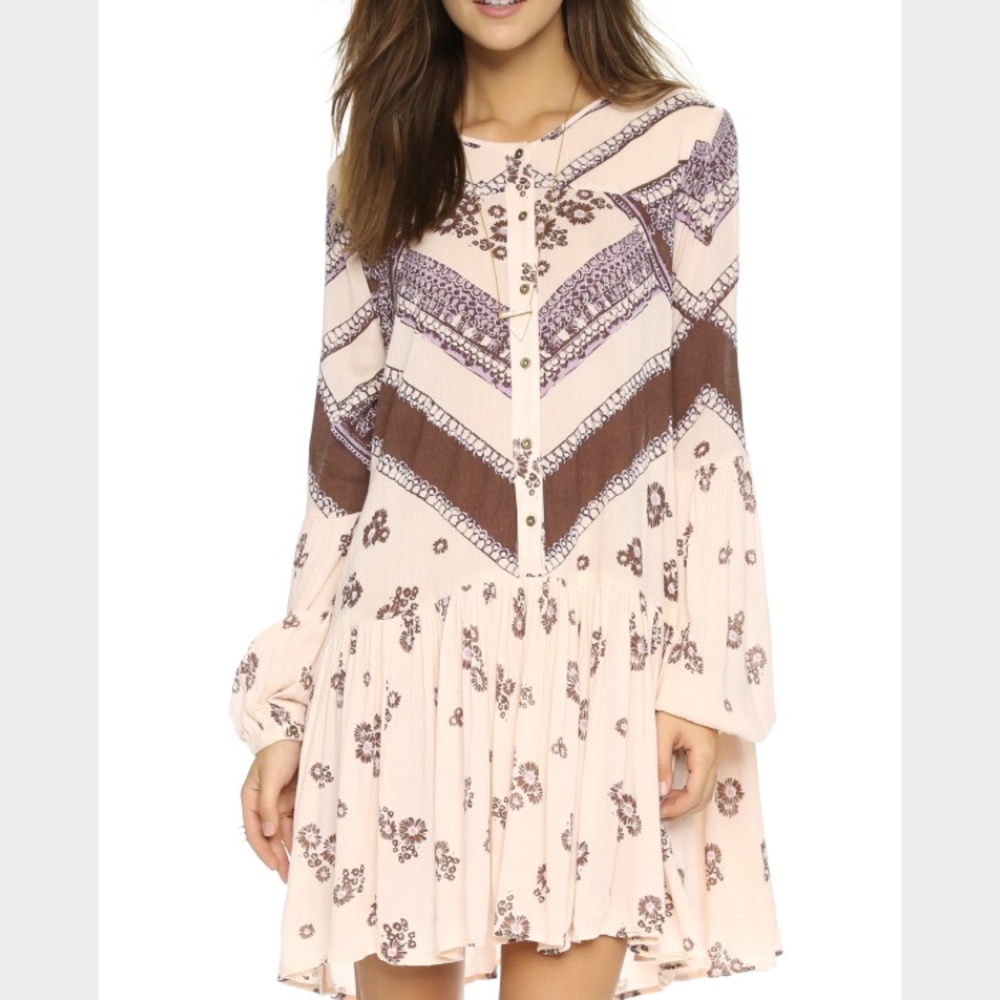 Free People "From your heart" Boho Dress