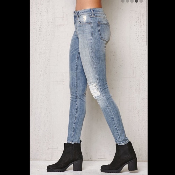PacSun High waist skinny jeans size 24 - Picture 4 of 5