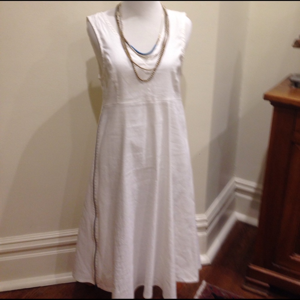 White summer dress
