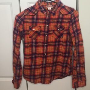 Mossimo Plaid Flannel Shirt