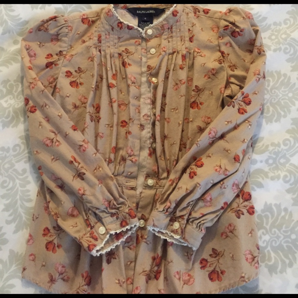 Ralph Lauren bottom down shirt