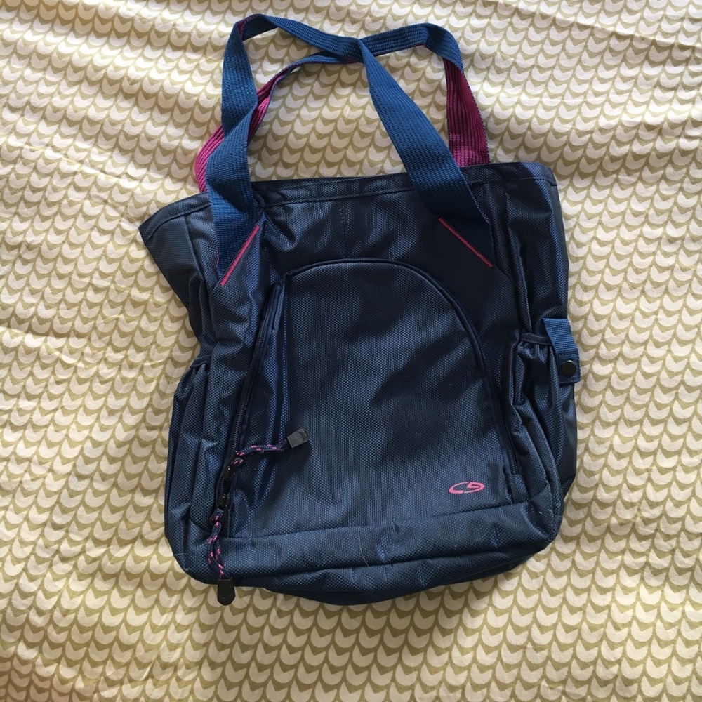 Tote bag- great for the gym or baby bag.