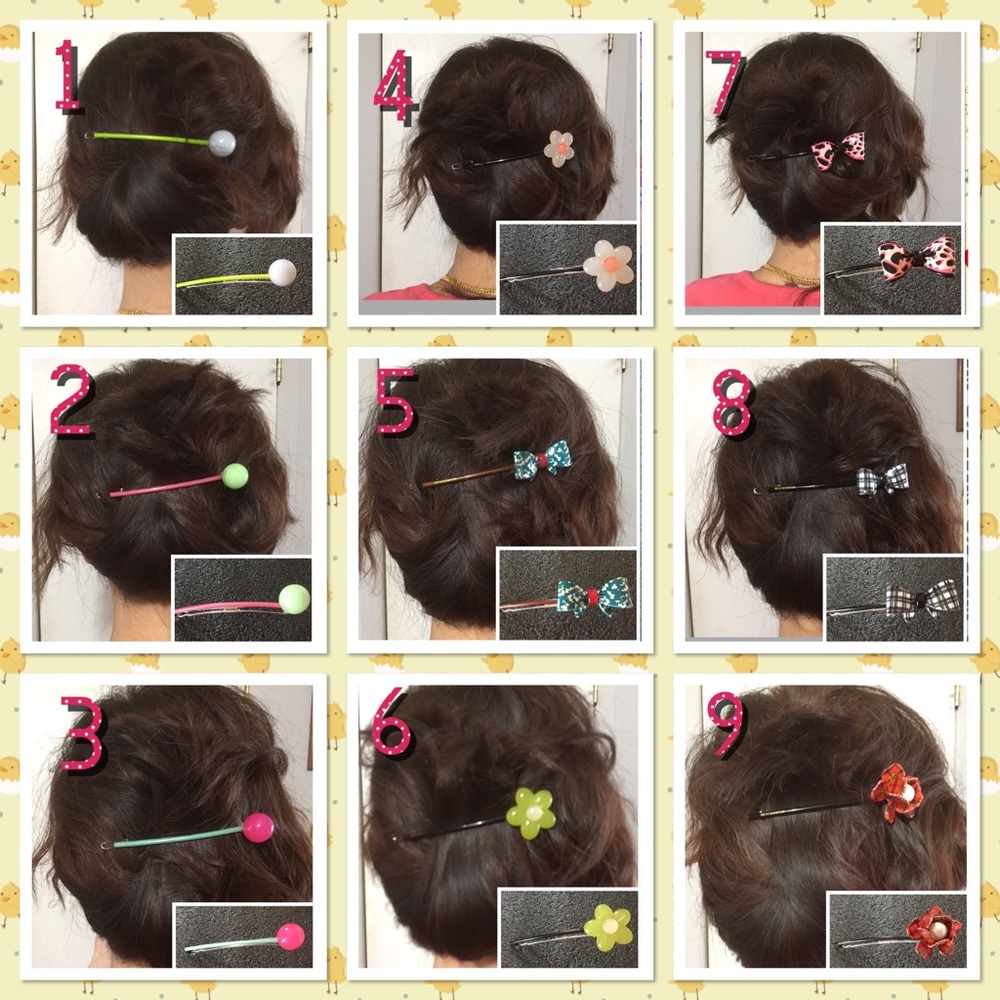 Beautiful fashion candy color hair clip - Picture 2 of 5