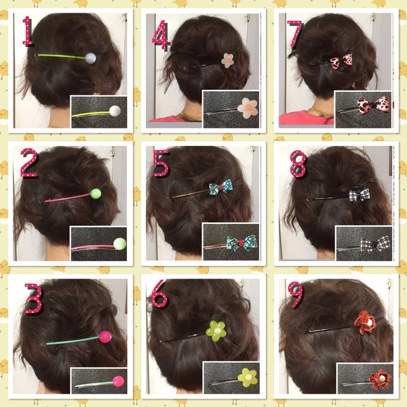 Beautiful fashion candy color hair clip - Picture 2 of 5