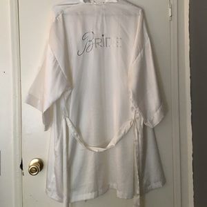 Victoria's Secret Satin Bride Robe
