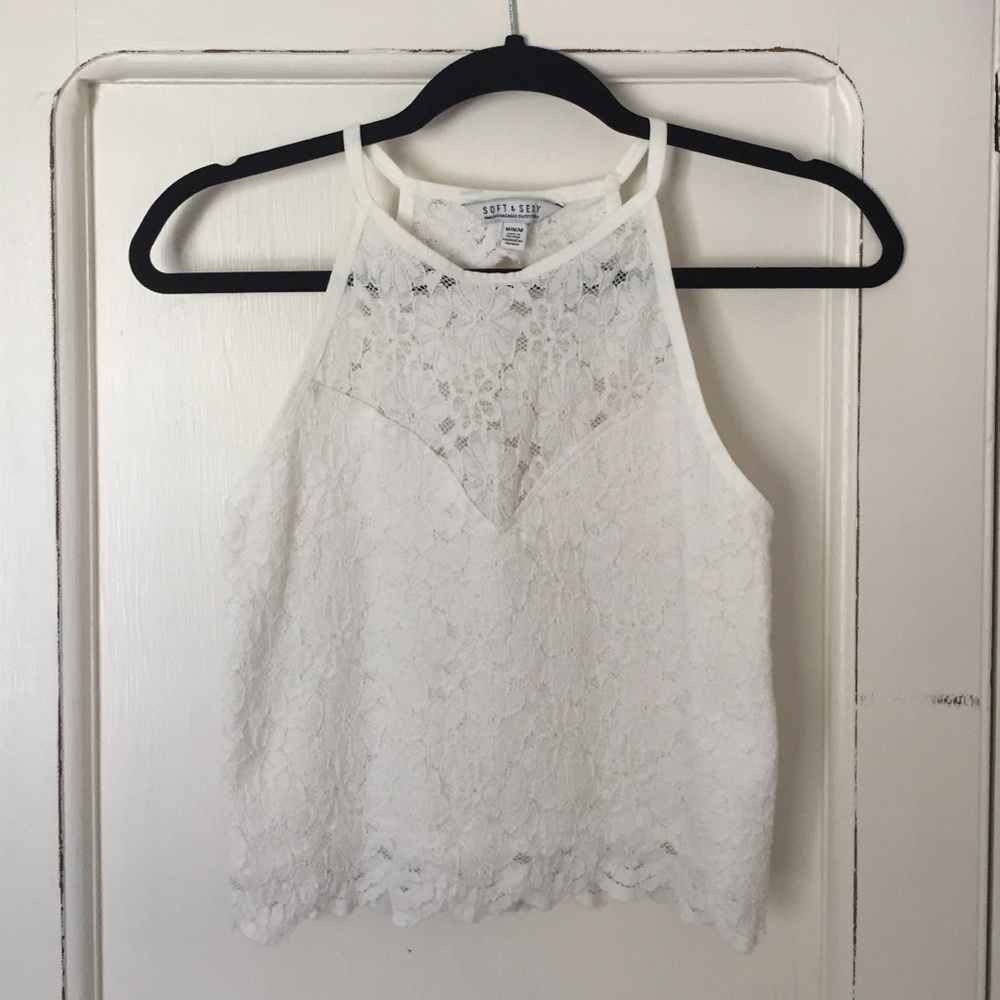 American Eagle crop top.