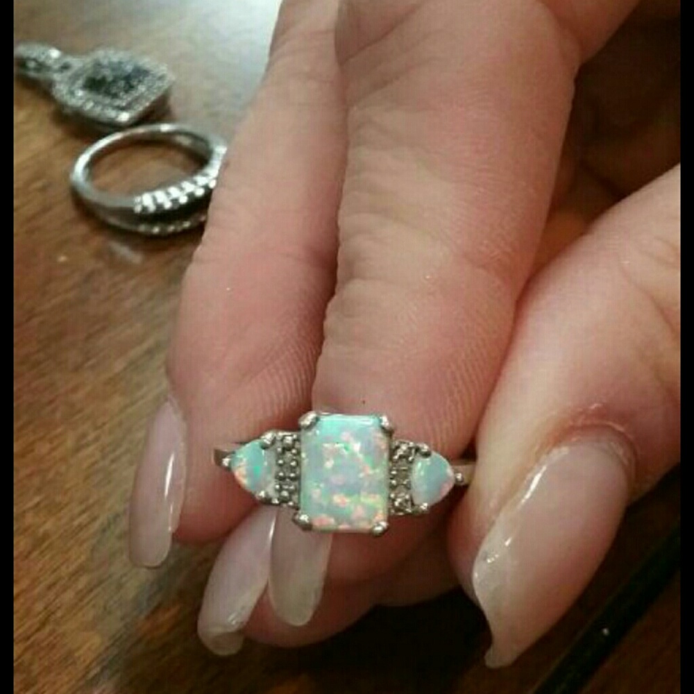 Beautiful opal ring