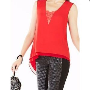 BCBG lace tank