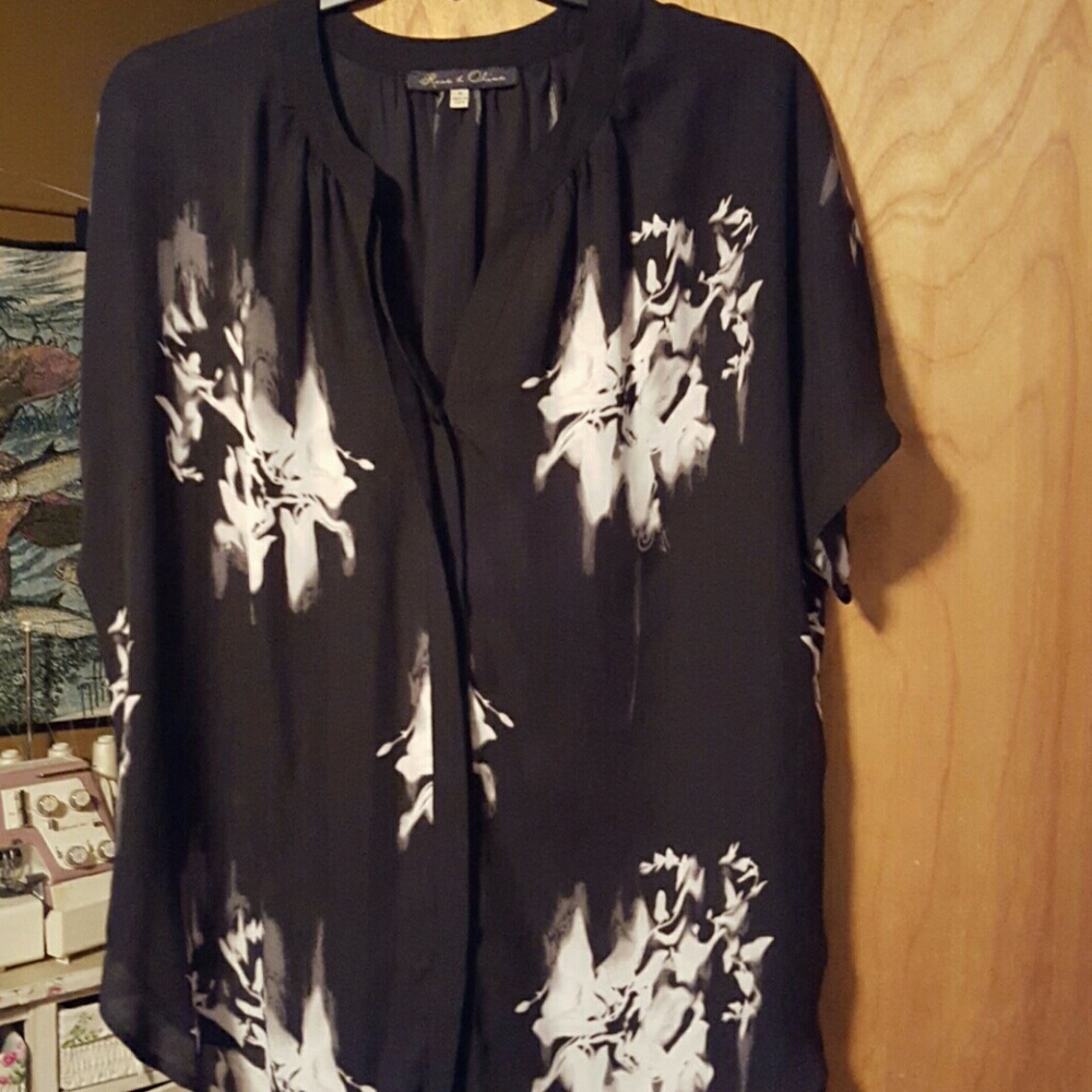 Sheer blouse