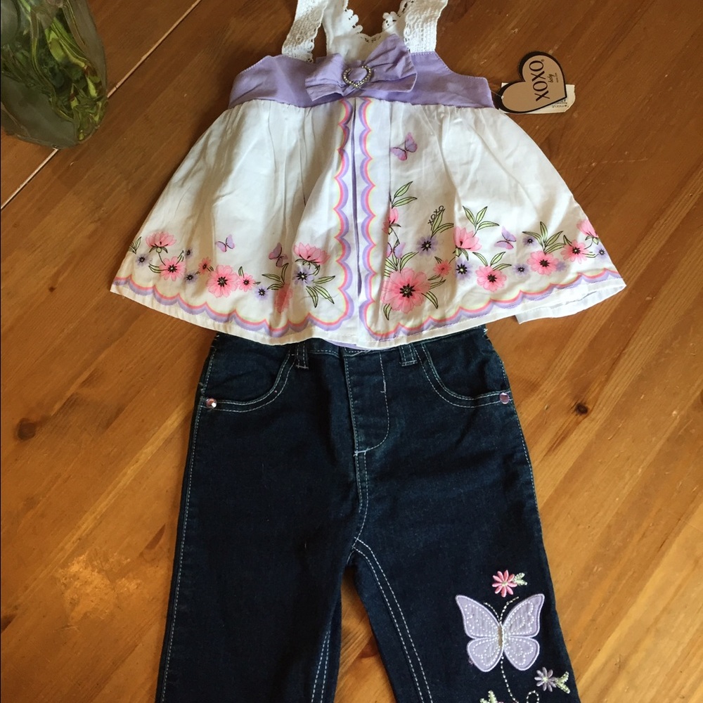 NWT XOXO Baby Outfit