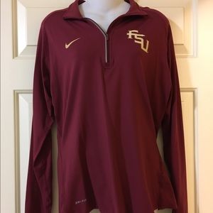 Nike Dri-Fit Pullover w/Florida State logo!!