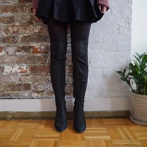 Jeffrey Campbell leather over the knee boots