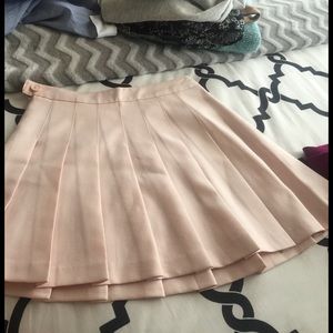 Light pink skirt