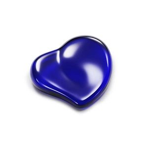 Tiffany's Elsa Peretti Cobalt Crystal Paperweight