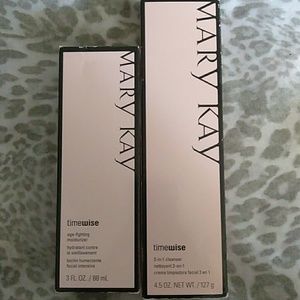 Time wise age fighting moisturizer and 3in1 cleani