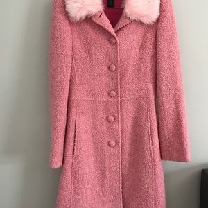 🎉SALE🎉Wool Walker Coat w/ Soft Notch FurCollar