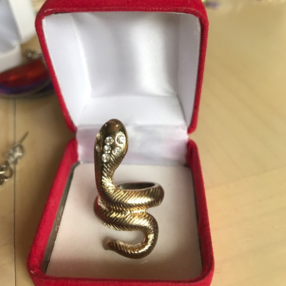 Gold Serpent Ring