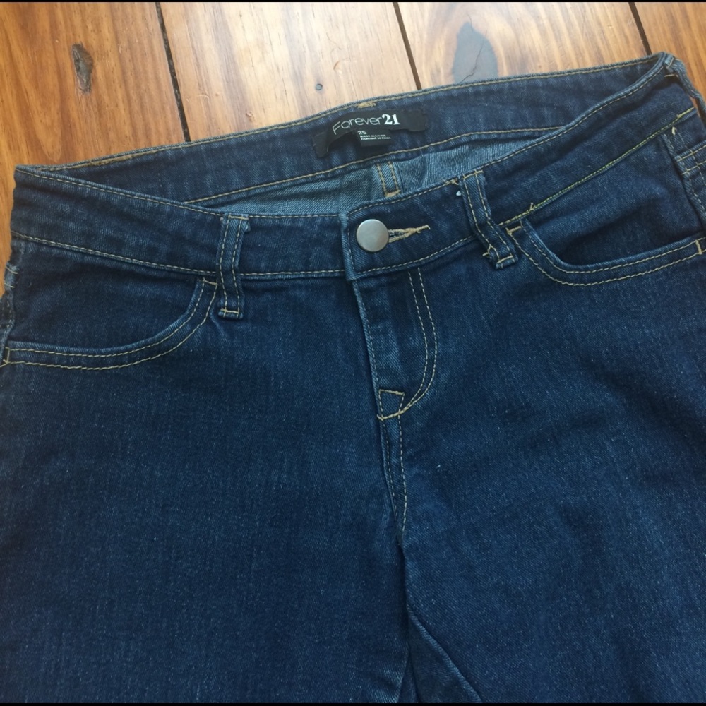 Forever 21 denim (medium wash)