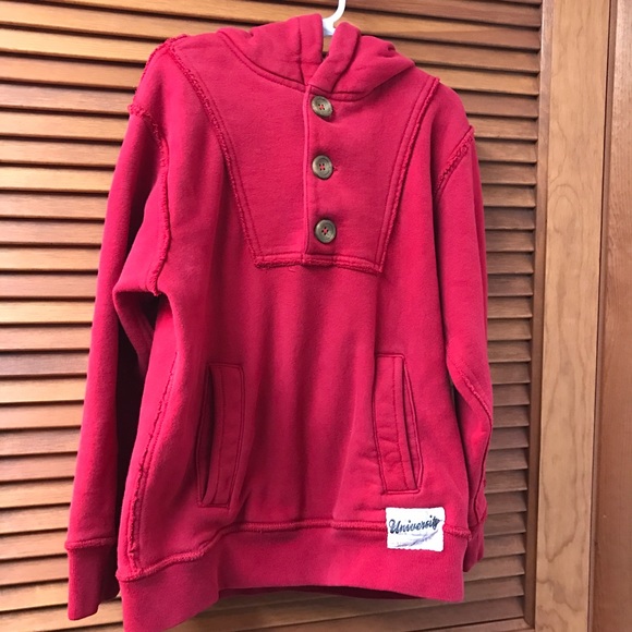 Etc.Athletic. Dept 89 Place Red Hoodie Sweatshirt - Picture 1 of 7