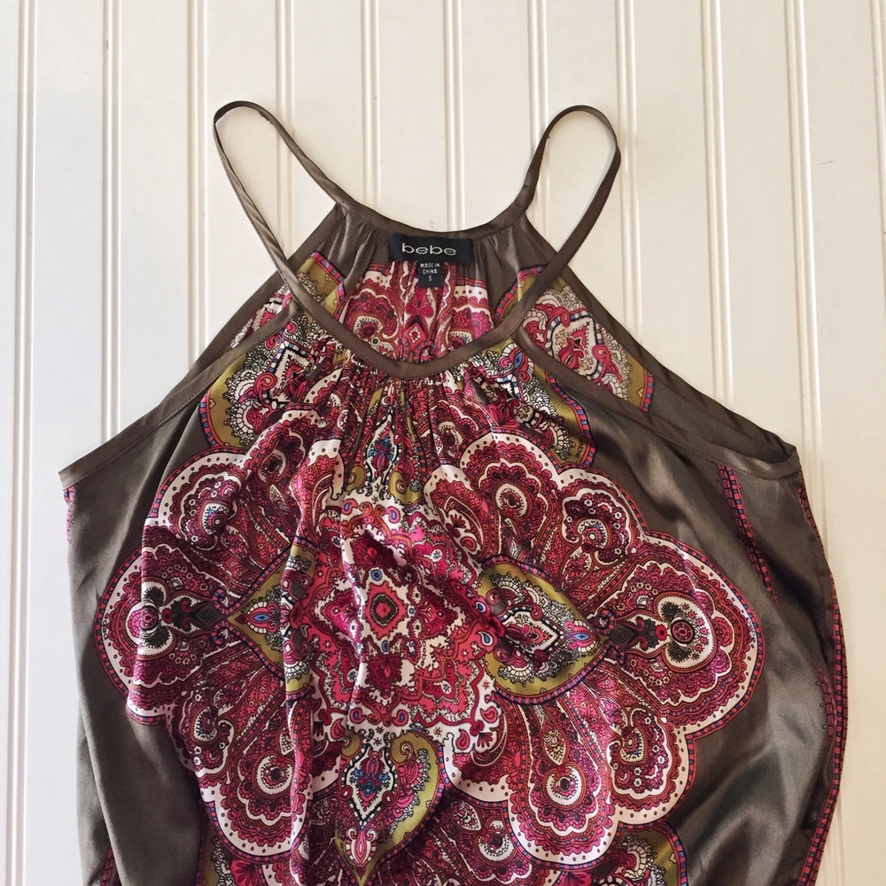 Bebe Silk Top