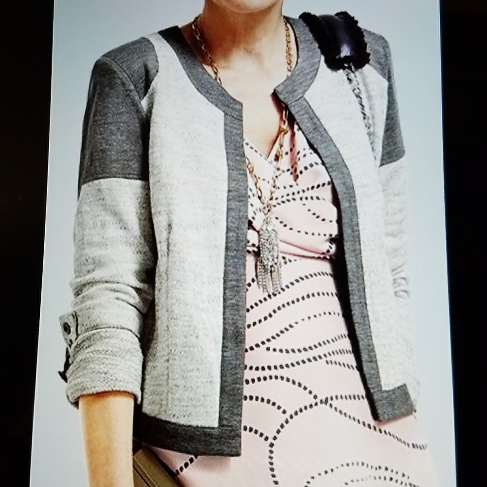 CAbi Shrunken Blazer Size S - Spring 2015